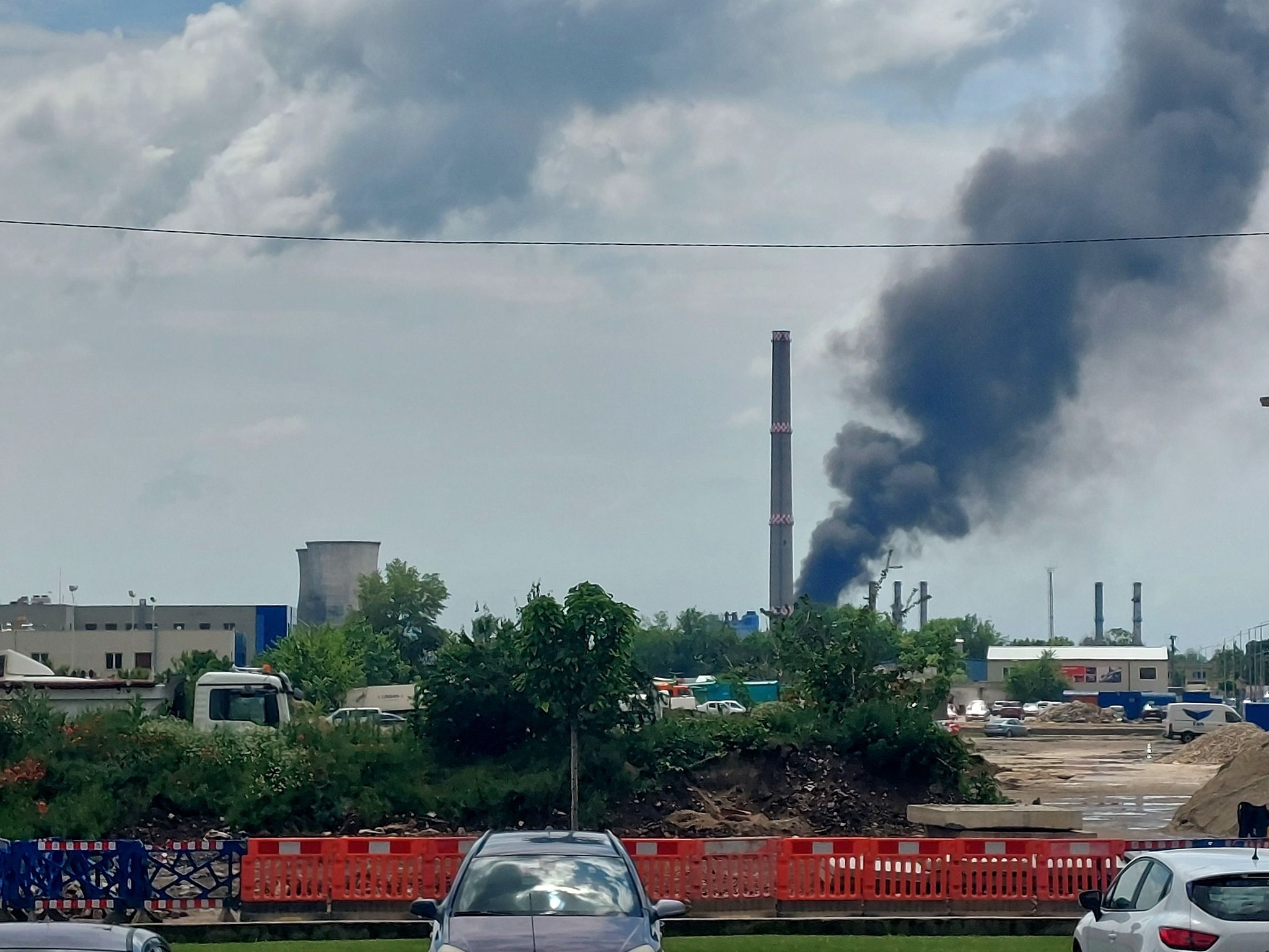 Incendiu Major la CET Vest: Al Doilea Focar în Mai Puțin de o Lună, Fumul Negru Vizibil de la Kilometri Distanță și Mesaj ...